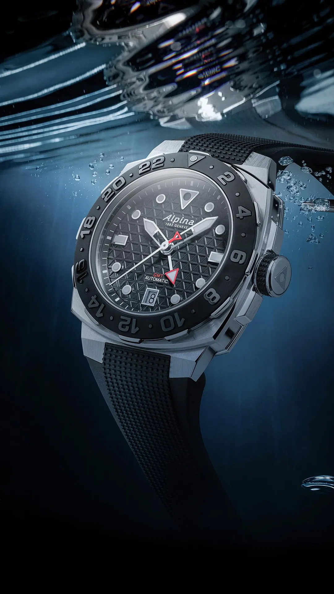 Diver Extreme Automatic GMT Watch AL-560B3VE6 | Alpina Watches US